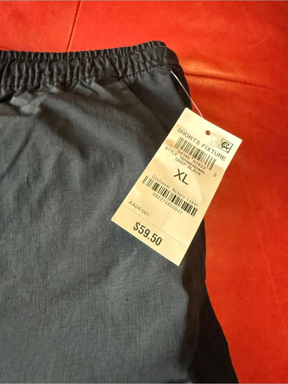 Mode of One Men's Black Drawstring Shorts size XL